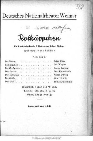Rotkäppchen