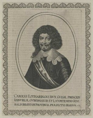Bildnis des Carolvs Lotharingvs Dvx Gvisae