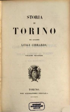 Storia di Torino. 2