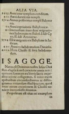Isagoge.