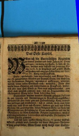 Die Wanckende Jedoch dem Ansehen nach wieder befestigte Königs-Crohne, Das ist: Welcher gestalt die Crohn-süchtige Unruhe in Engelland bißhero zugenommen; Wo Sich Der Herzog von Montmouth nach des Königs Tode aufgehalten, und seine Parthey unter der Hand verstärcket, auch darauf in Schottland festen Fuß gesetzet habe ...