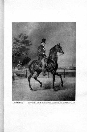 C. Steffeck Reiterbildnis des Generalkonsuls Staegemann