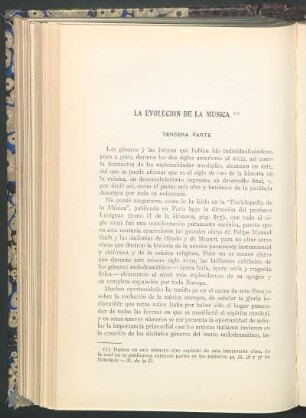 La evolución de la música