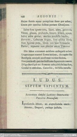 Ludus Septem Sapientum