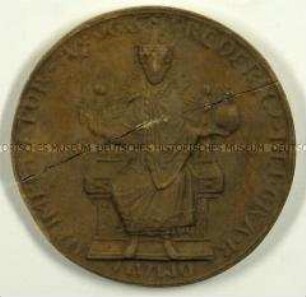 Nachbildung des Siegels von Kaiser Friedrich I. Barbarossa