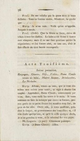 Acte Troisième