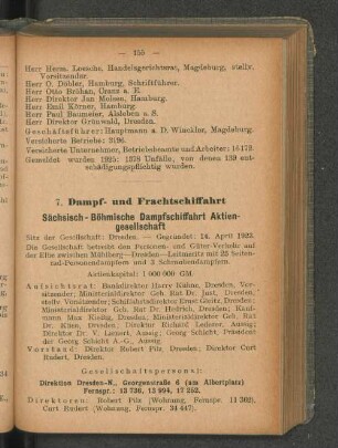 Sächsisch-Böhmische Dampfschiffahrt Aktien-gesellschaft