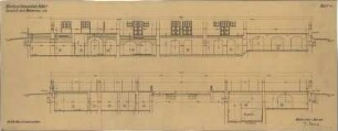 Fischer, Theodor; Stuttgart; Kunstausstellungsgebäude - OG (Querschnitte)