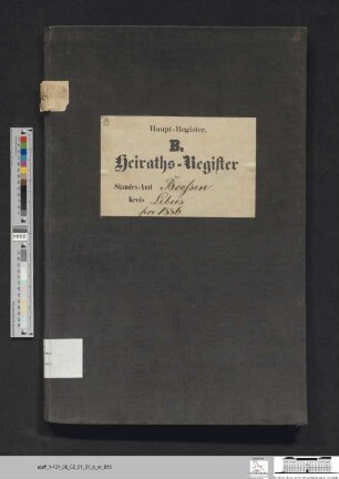 Heiratsregister Booßen 1886