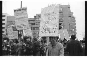 Kleinbildnegative: DGB-Demonstration, 1982