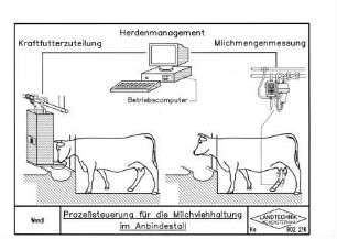 Prozeßsteuerung für die Milchviehhaltung im Anbindestall