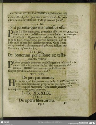 LIB. XXXIIX.