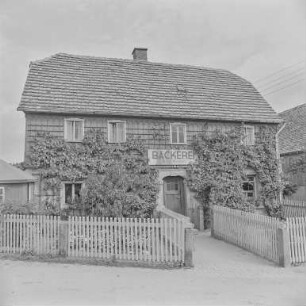 Gebäude : Hochkirch. Bäckerei Ernst Kockel. Straßenansicht