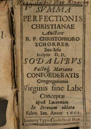 Summa perfectionis Christianae
