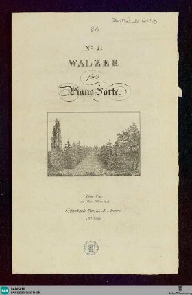 Walzer für's Piano-Forte : No. 21