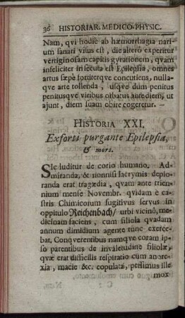 Historia XXI. - Historia XL.