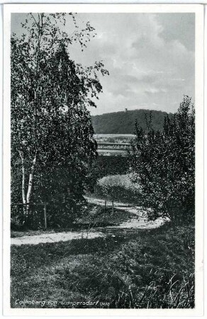 Collm. Collmberg von Lampersdorf aus