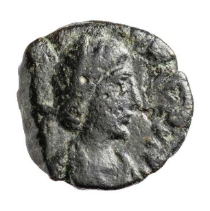 Münze, 5 Nummi, 565 - 578