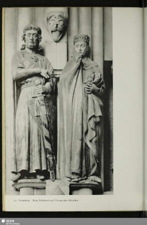 Naumburg. Dom, Eckehard und Uta aus dem Westchor