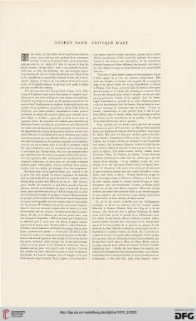 George Sand, critique d'art
