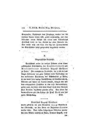 Biographische Nachricht