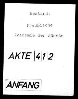 Schülerannahme, Zeugnisse, Zusendung von Prospekten