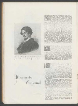 Itinerario español