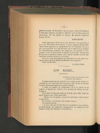 Un Soir...
