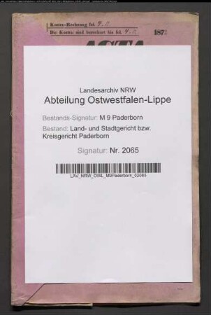 Erblasser: Sprenger, Theresia: