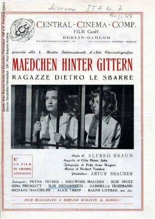 Italienische Werbeanzeige