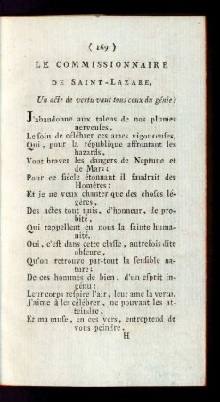 Le Commissionnaire De Saint - Lazare.