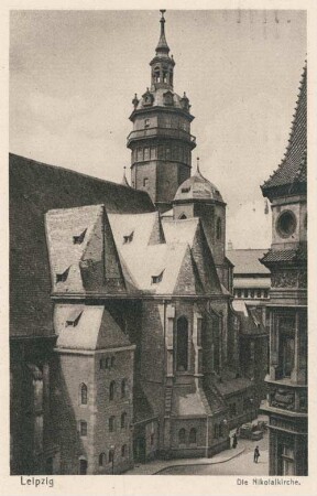 Leipzig: die Nikolaikirche