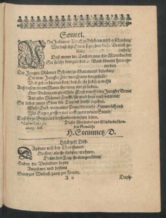 Sonnet.