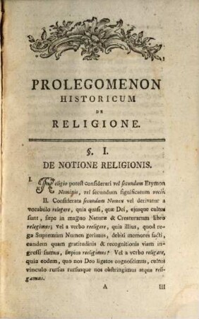 De religione contra libertinos libri III, 1. (1773)