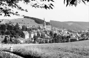 Blick auf Neustadt im Schwarzwald von Südwesten