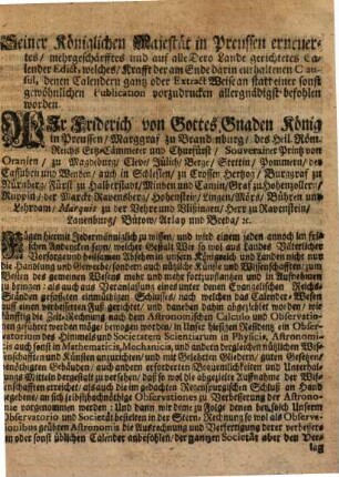 Haußhaltungs-Calender : nach d. verbesserten, Gregorianischen u. Alt-Julianischen Stylo eingerichtet; auf d. Jahr nach Christi Geburt. 1706