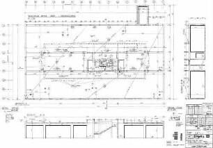 Stuttgart Hbf: Empfangsgebäude BASA-Gebäude Schal und Positionsplan Decke über 1.OG