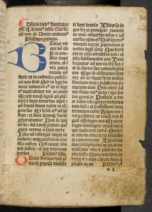 2: Psalterium - Commune sanctorum