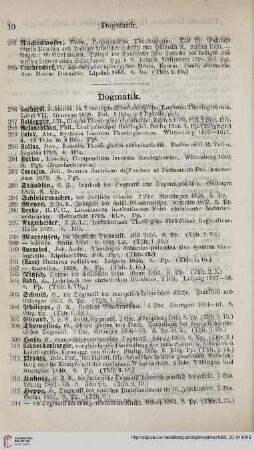 Dogmatik (Nr. 286 - 415)