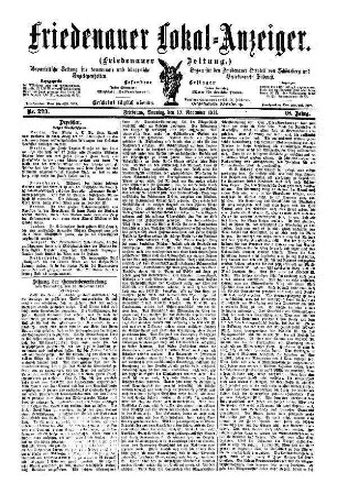 Nr. 273, 19.11.1911