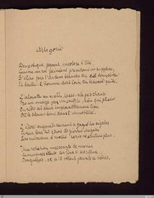 Allegorie