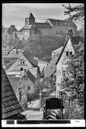 Jugendburg und Stadt Hohnstein