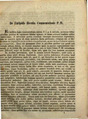 Einladungsschrift zu der ... im Fürstlichen Gymnasium zu haltenden öffentlichen Prüfung. 1844