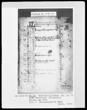 Ordo Breviarii —