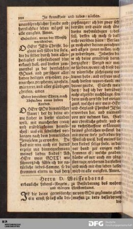 Herrn D. Weissenborns erbauliche Lebens-Regeln