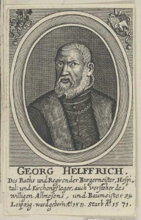 Bildnis des Georg Helffrich