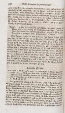 120-136 Kirchliche Literatur