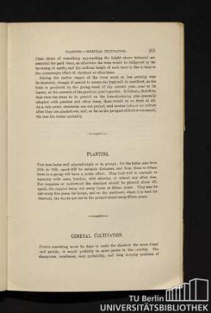 General Cultivation.