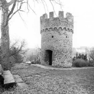 Wehrturm (Stadtbefestigung); Ranstadt, Kirchbergstraße 20