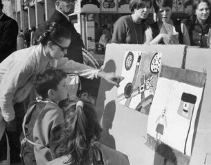 Dresden. Deutsch-Sowjetischen Jugendfestival 1970, Malstraße der Kinder